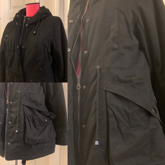 Tulle fishtail anorak coat - Picture 4 of 6